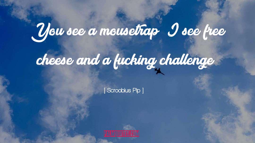 Scroobius Pip Quotes: You see a mousetrap; I