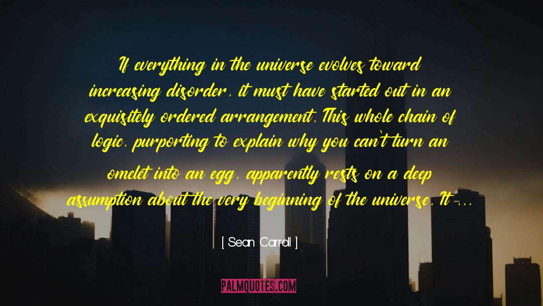 Sean Carroll Quotes: If everything in the universe