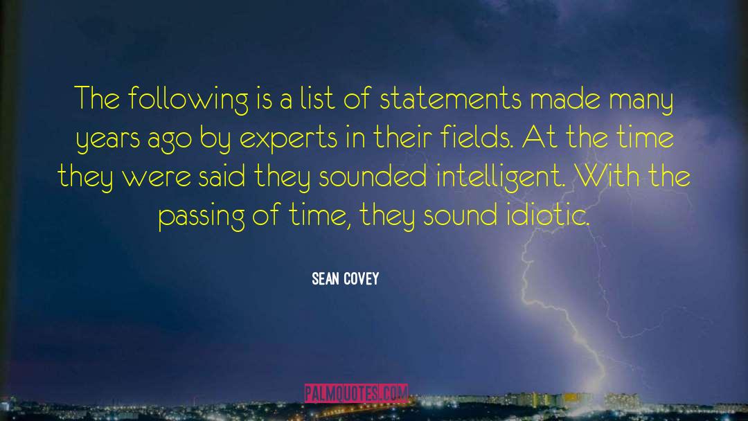 Sean Covey Quotes: The following is a list