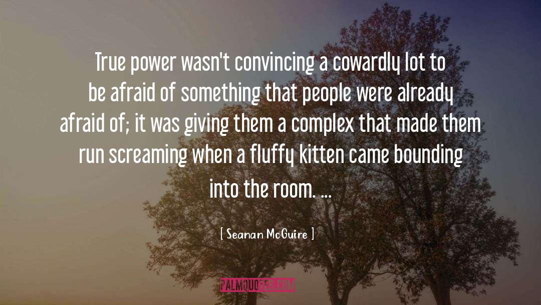 Seanan McGuire Quotes: True power wasn't convincing a