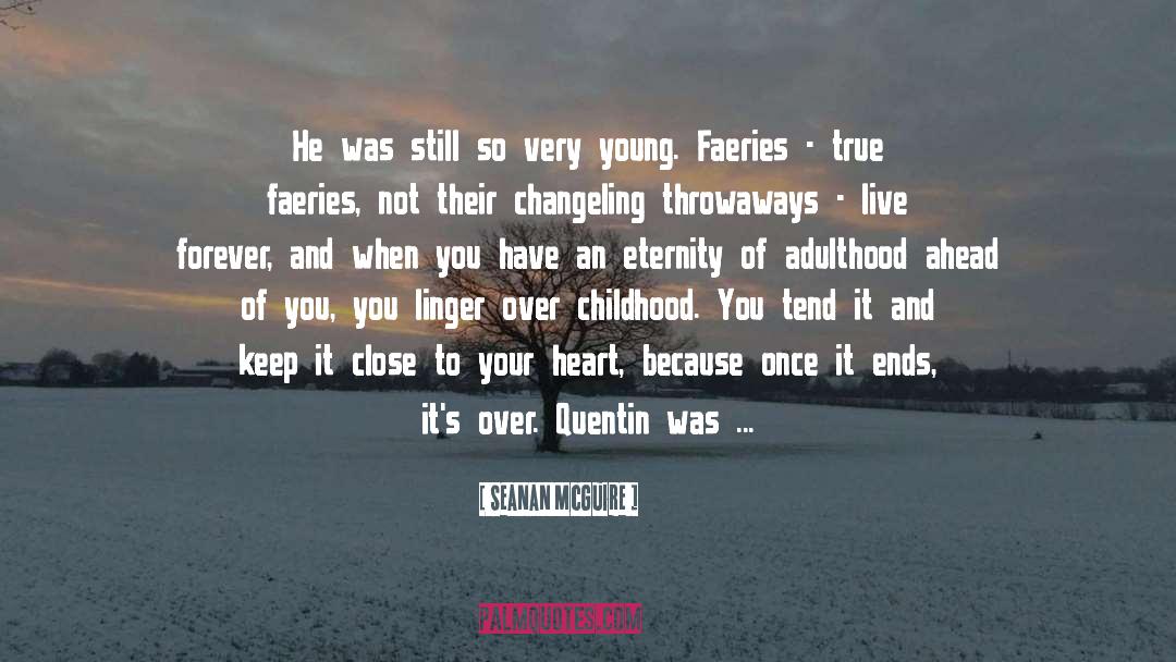 Seanan McGuire Quotes: He was still so very