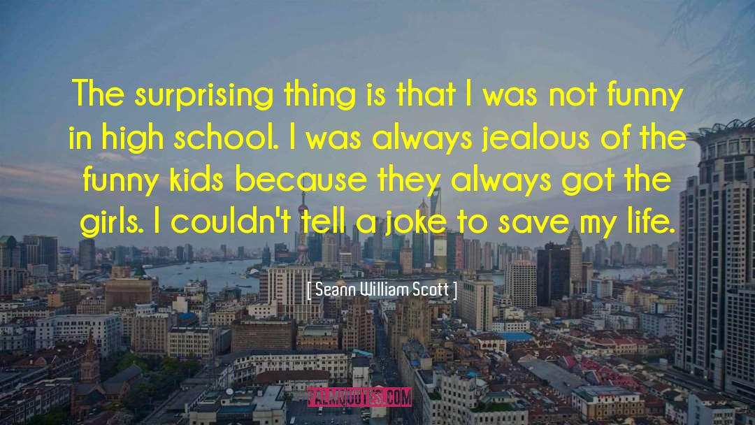 Seann William Scott Quotes: The surprising thing is that