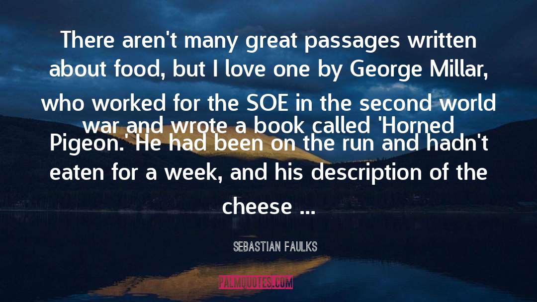 Sebastian Faulks Quotes: There aren't many great passages