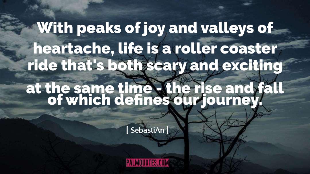 SebastiAn Quotes: With peaks of joy and