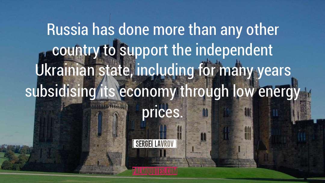 Sergei Lavrov Quotes: Russia has done more than