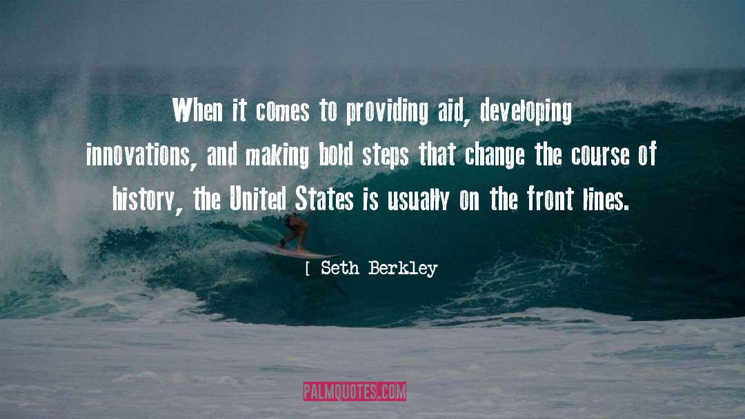 Seth Berkley Quotes: When it comes to providing