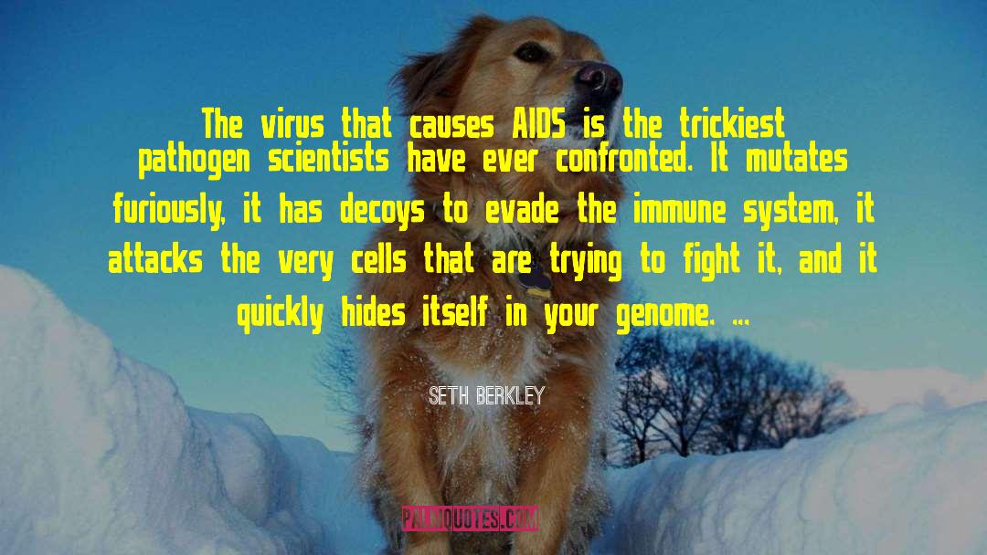 Seth Berkley Quotes: The virus that causes AIDS