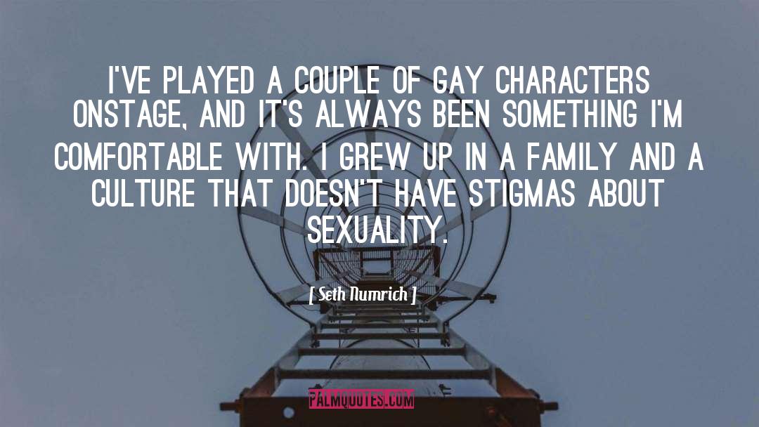 Seth Numrich Quotes: I've played a couple of