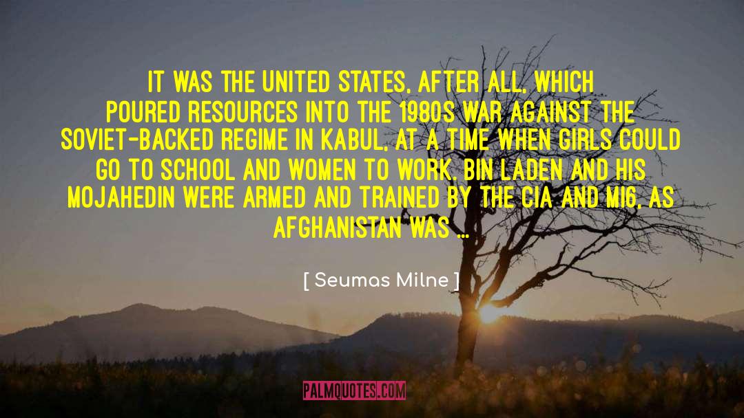 Seumas Milne Quotes: It was the United States,