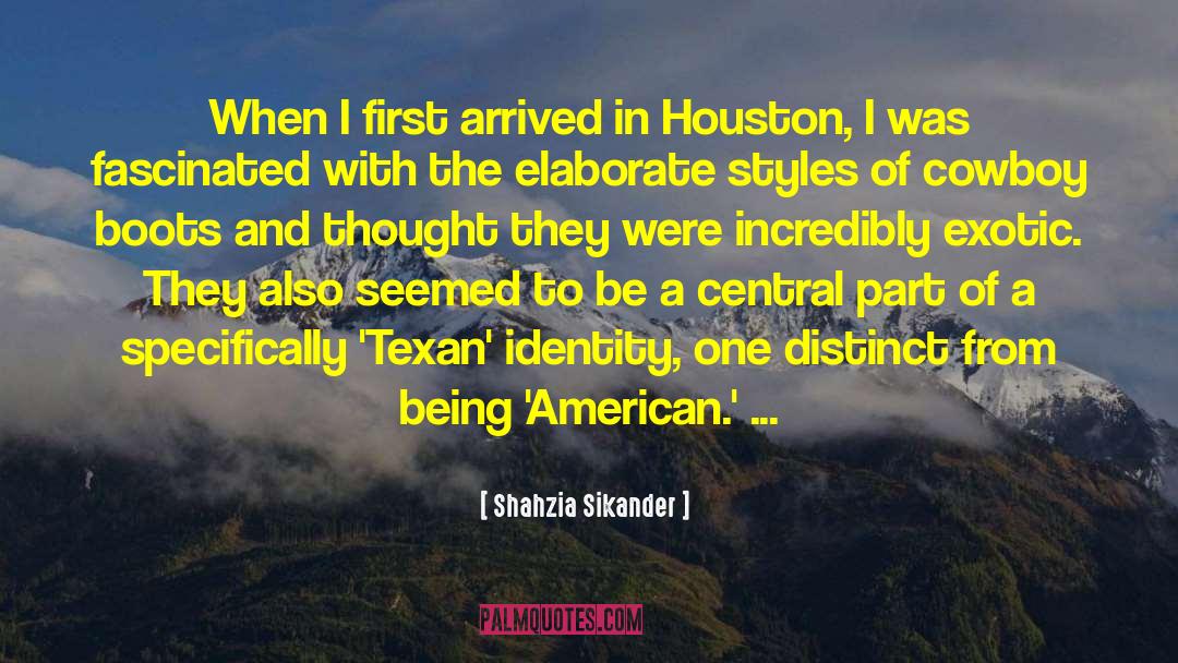Shahzia Sikander Quotes: When I first arrived in