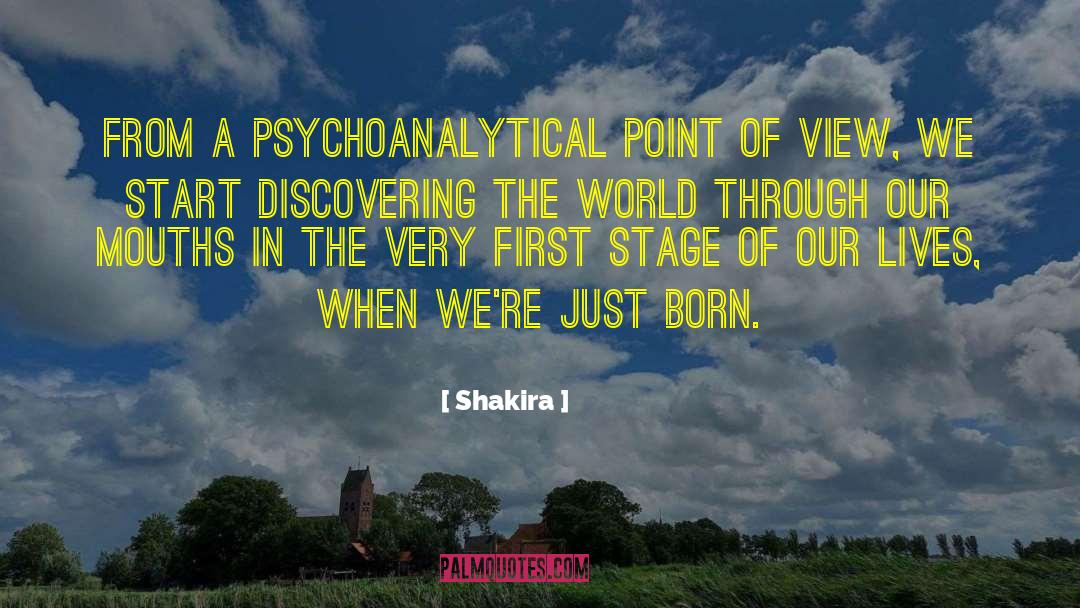 Shakira Quotes: From a psychoanalytical point of