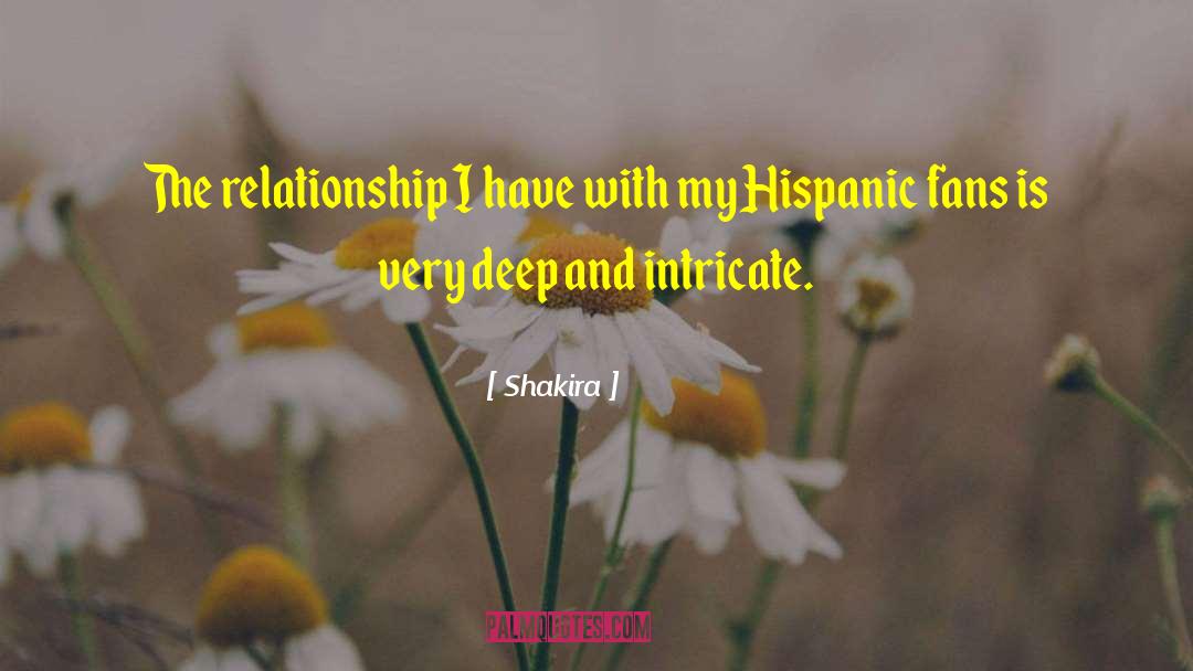 Shakira Quotes: The relationship I have with