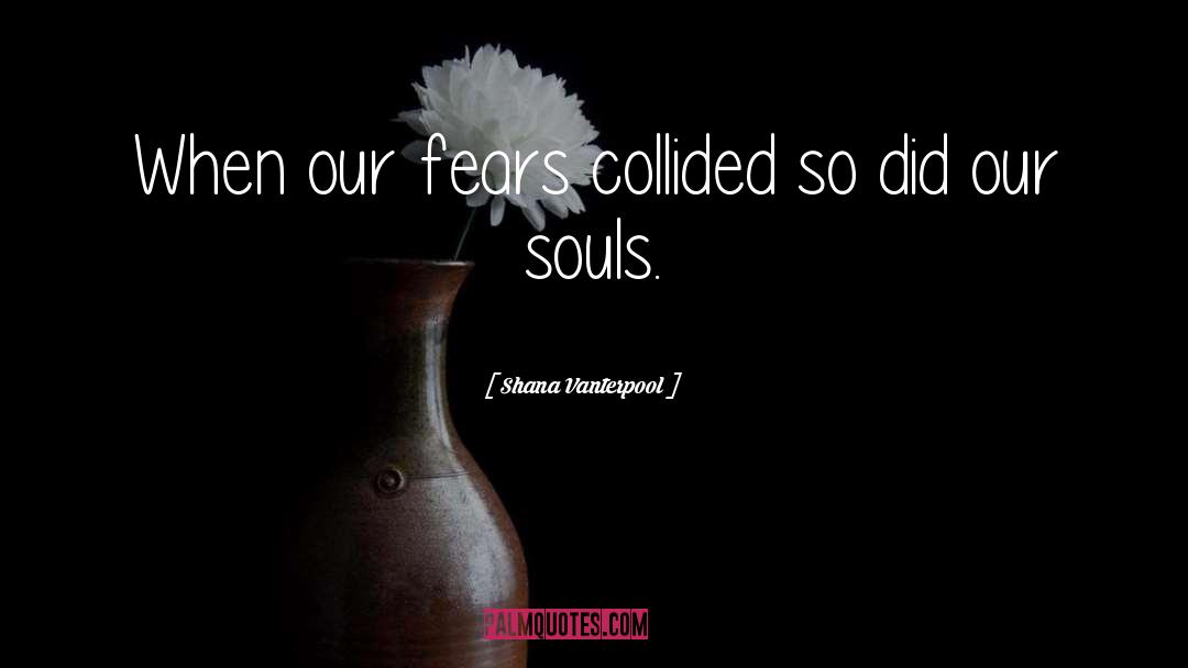 Shana Vanterpool Quotes: When our fears collided so