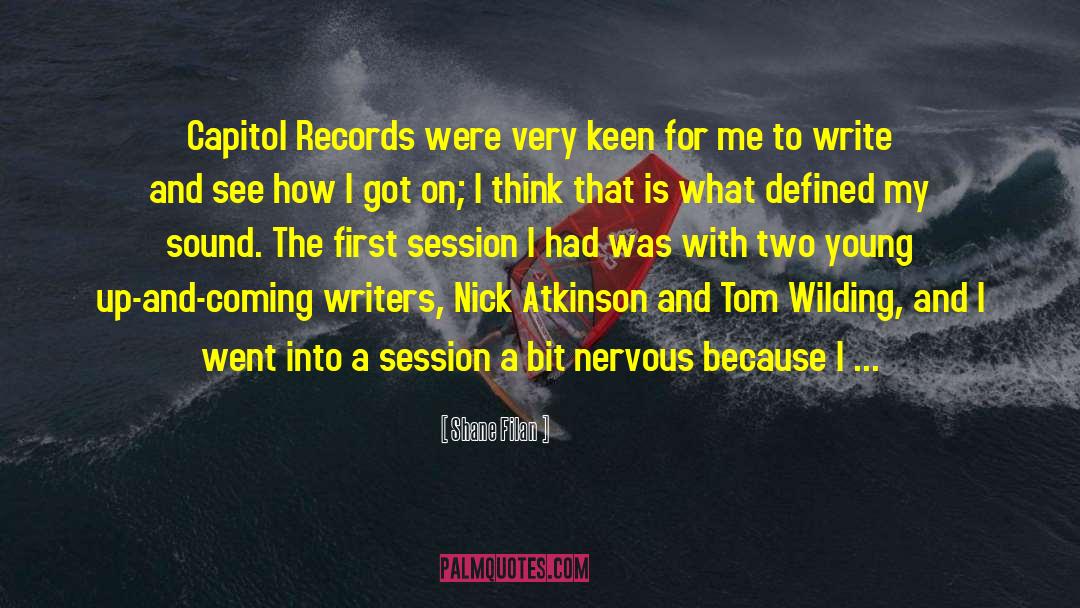 Shane Filan Quotes: Capitol Records were very keen
