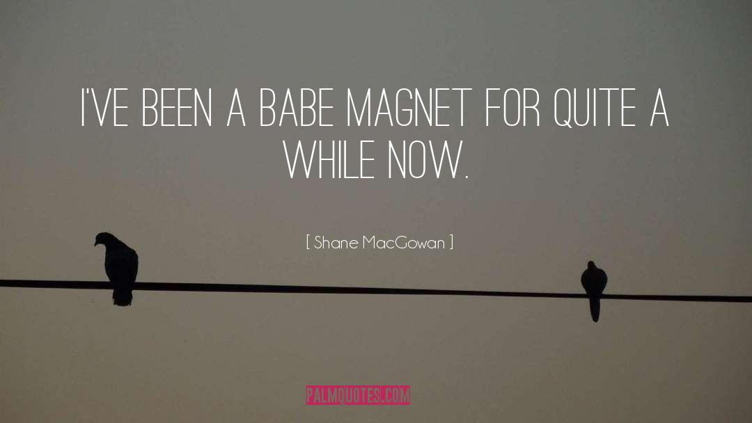Shane MacGowan Quotes: I've been a babe magnet