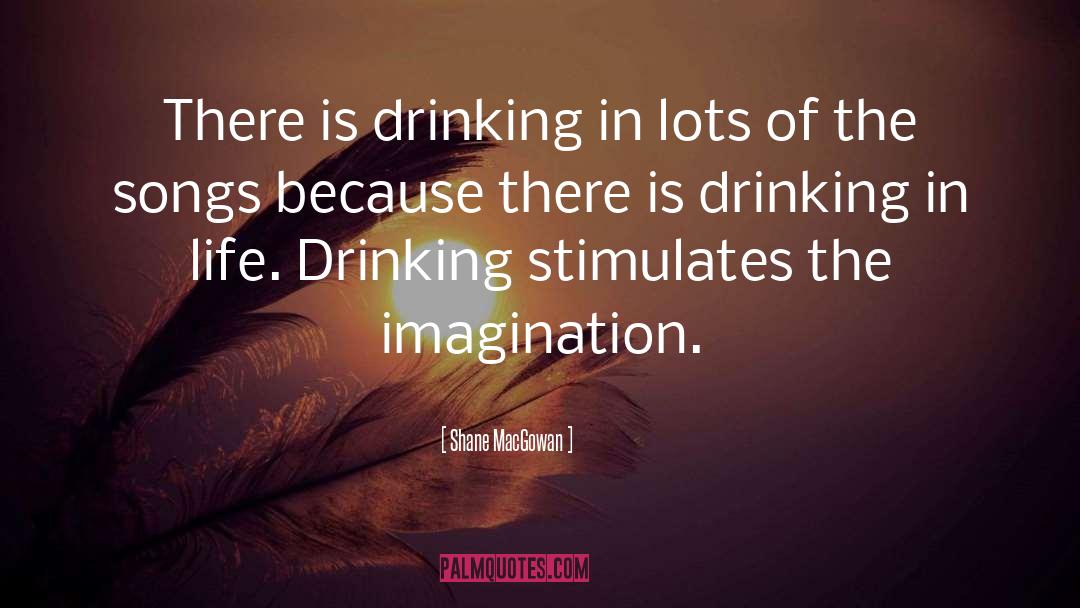 Shane MacGowan Quotes: There is drinking in lots