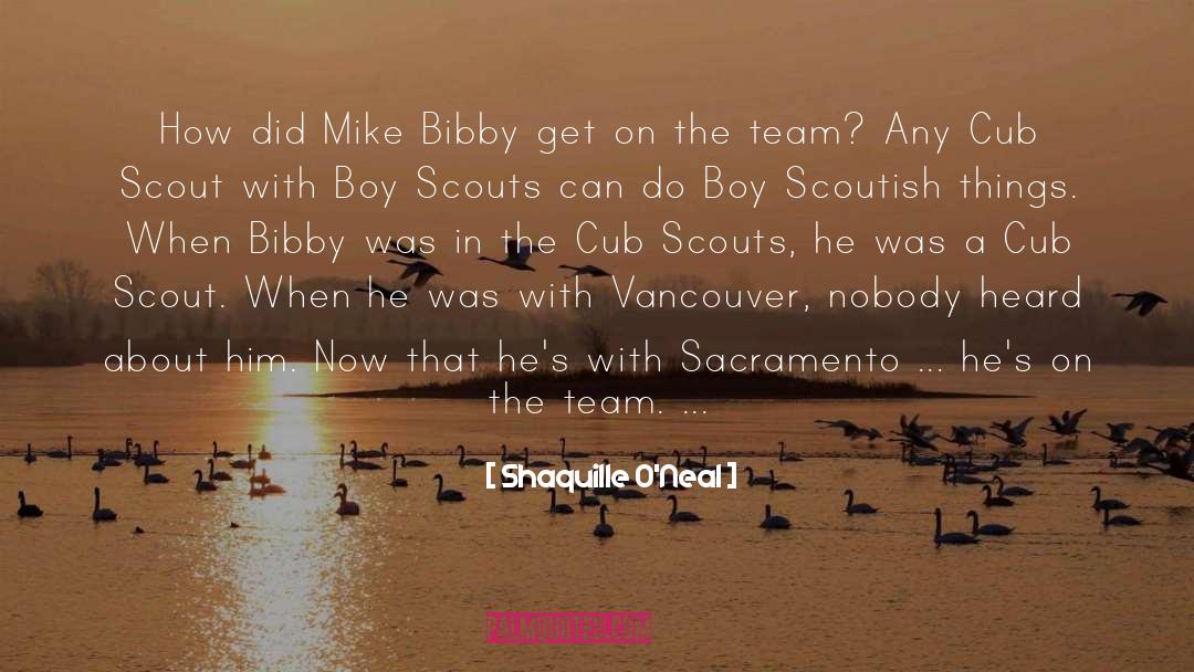 Shaquille O'Neal Quotes: How did Mike Bibby get