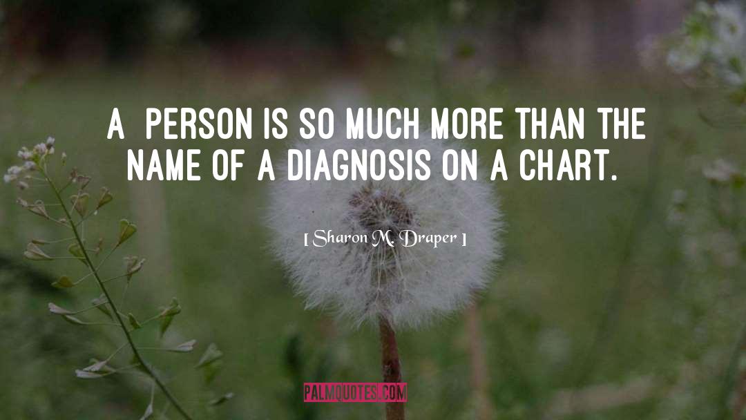 Sharon M. Draper Quotes: [A] person is so much