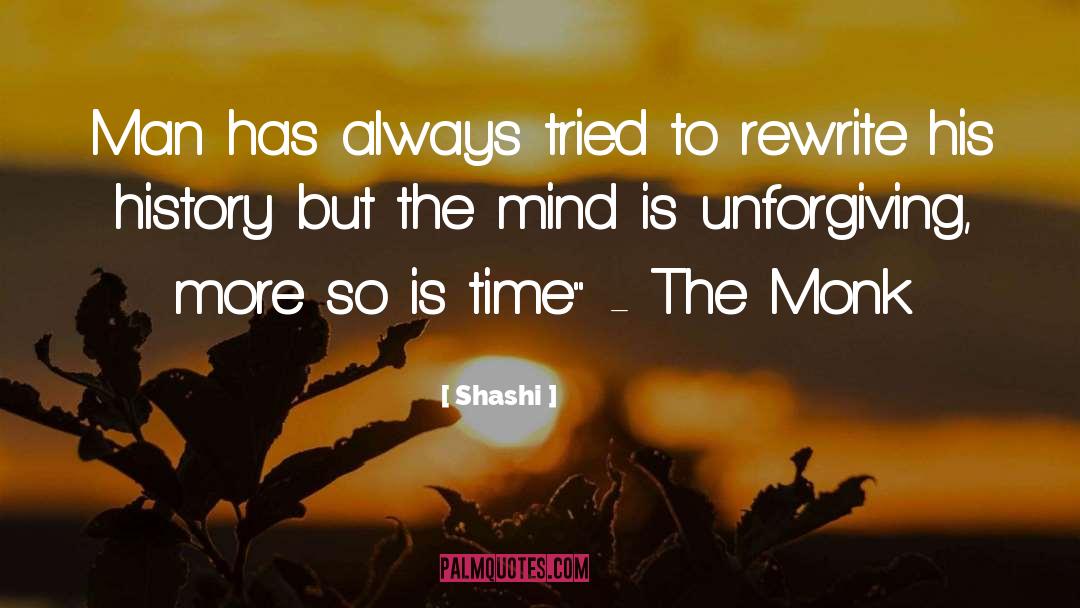 Shashi Quotes: Man has always tried to