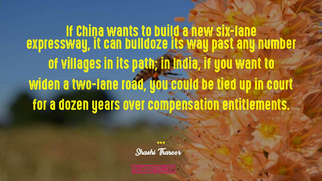 Shashi Tharoor Quotes: If China wants to build