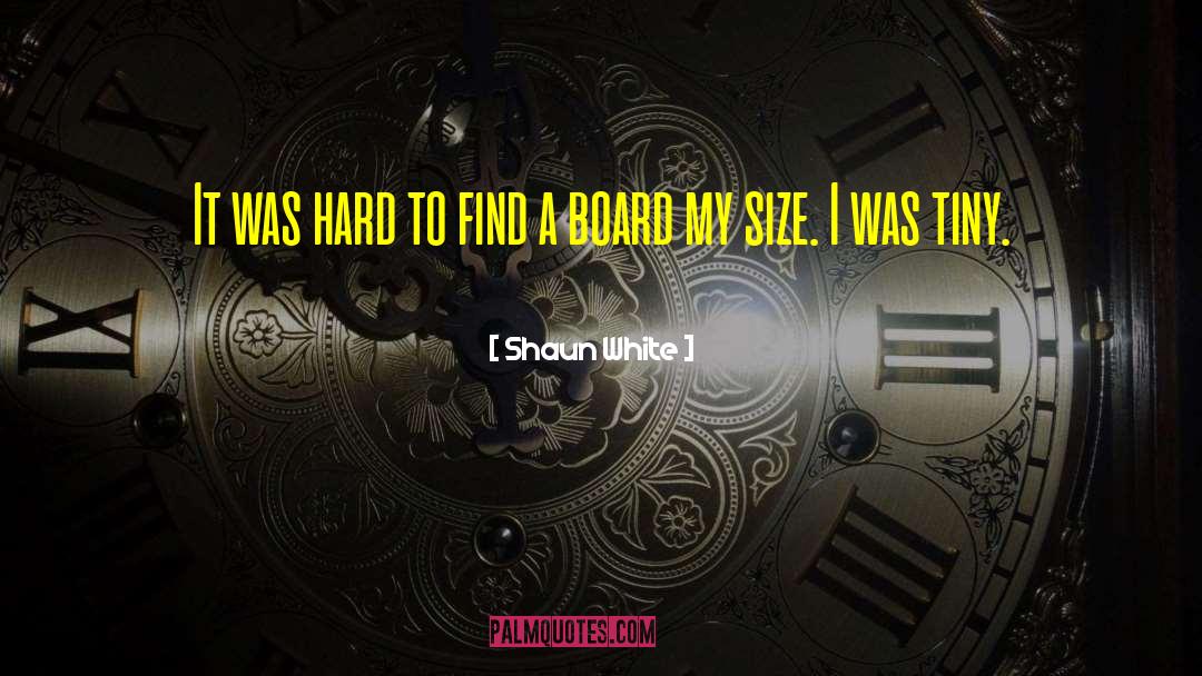 Shaun White Quotes: It was hard to find