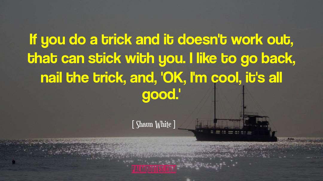 Shaun White Quotes: If you do a trick