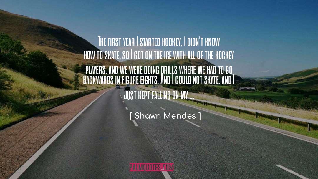 Shawn Mendes Quotes: The first year I started