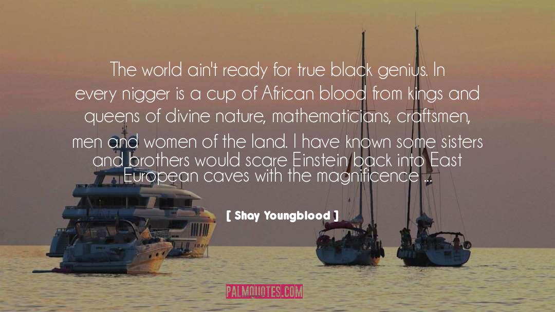 Shay Youngblood Quotes: The world ain't ready for