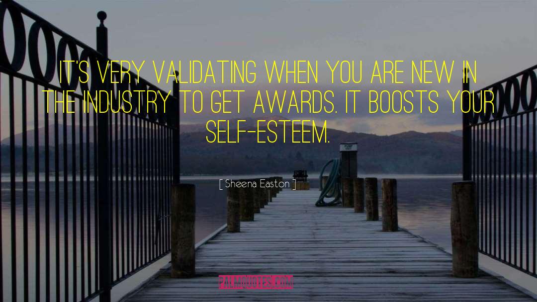 Sheena Easton Quotes: It's very validating when you