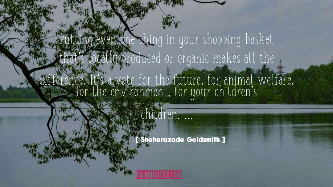 Sheherazade Goldsmith Quotes: Putting even one thing in