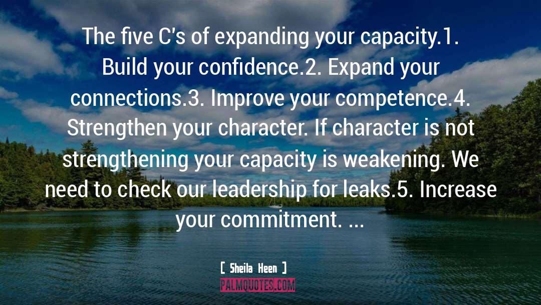 Sheila Heen Quotes: The five C's of expanding