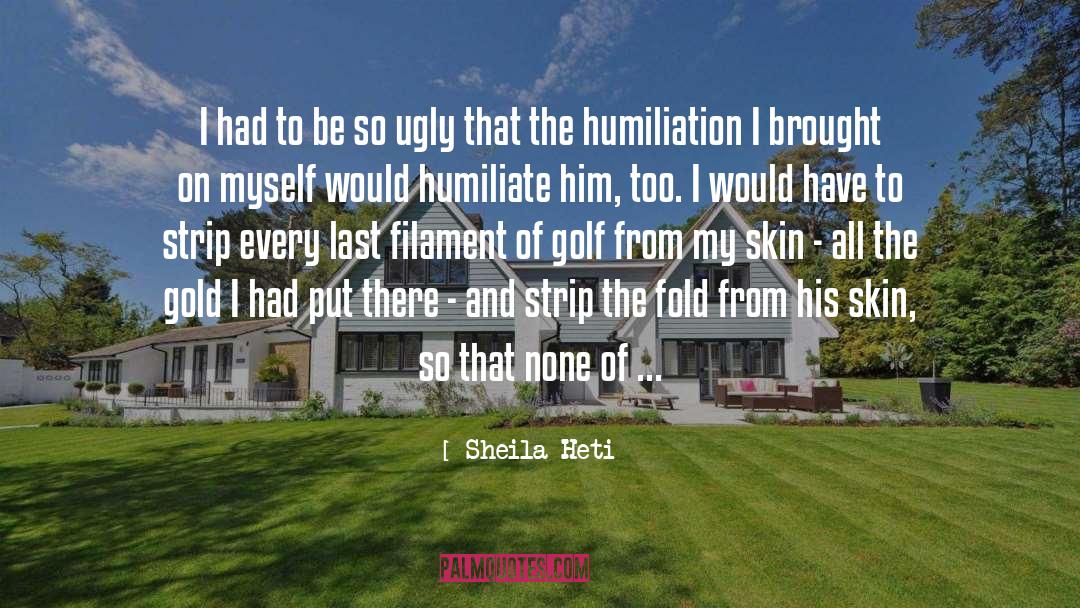 Sheila Heti Quotes: I had to be so