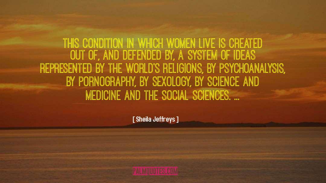 Sheila Jeffreys Quotes: This condition in which women