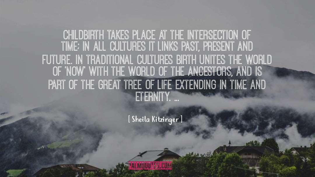 Sheila Kitzinger Quotes: Childbirth takes place at the