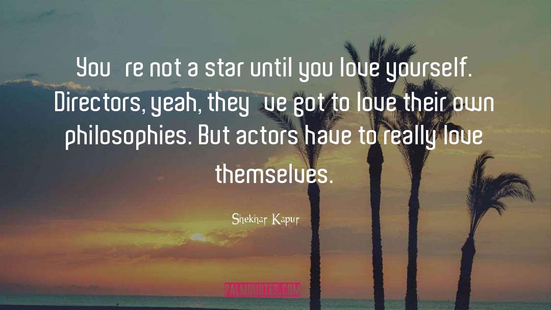 Shekhar Kapur Quotes: You're not a star until