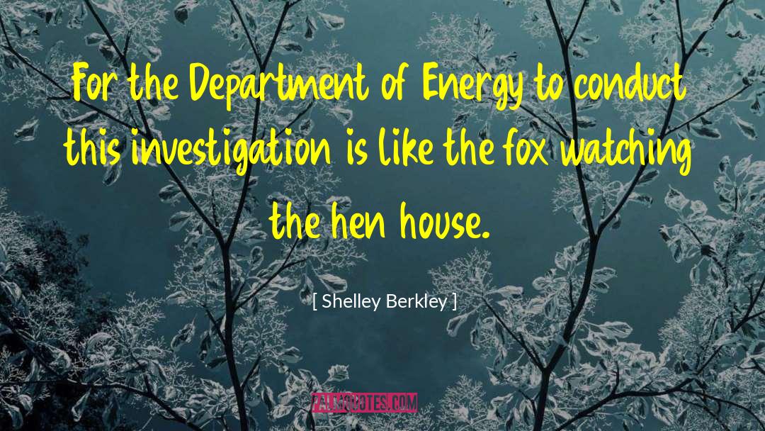 Shelley Berkley Quotes: For the Department of Energy