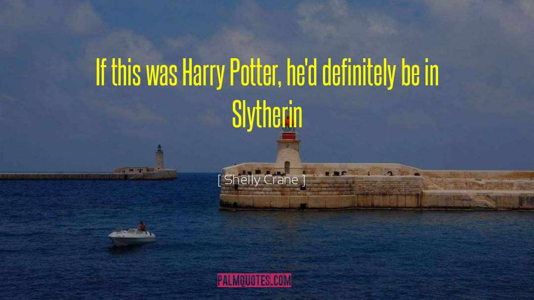 Shelly Crane Quotes: If this was Harry Potter,