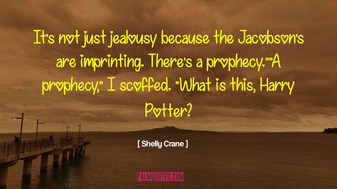 Shelly Crane Quotes: It's not just jealousy because