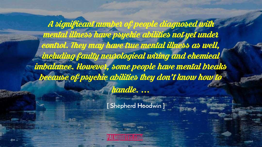 Shepherd Hoodwin Quotes: A significant number of people