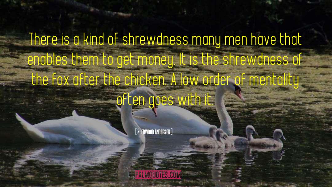 Sherwood Anderson Quotes: There is a kind of