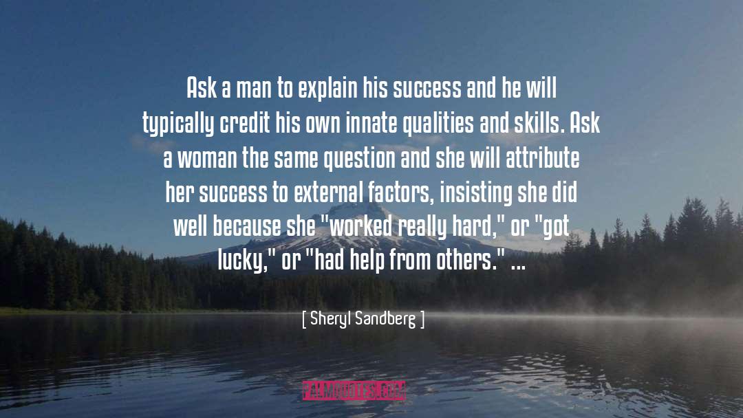 Sheryl Sandberg Quotes: Ask a man to explain