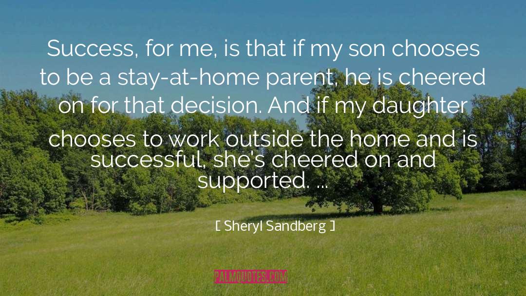 Sheryl Sandberg Quotes: Success, for me, is that