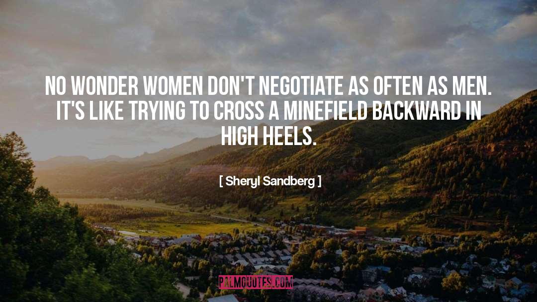 Sheryl Sandberg Quotes: No wonder women don't negotiate