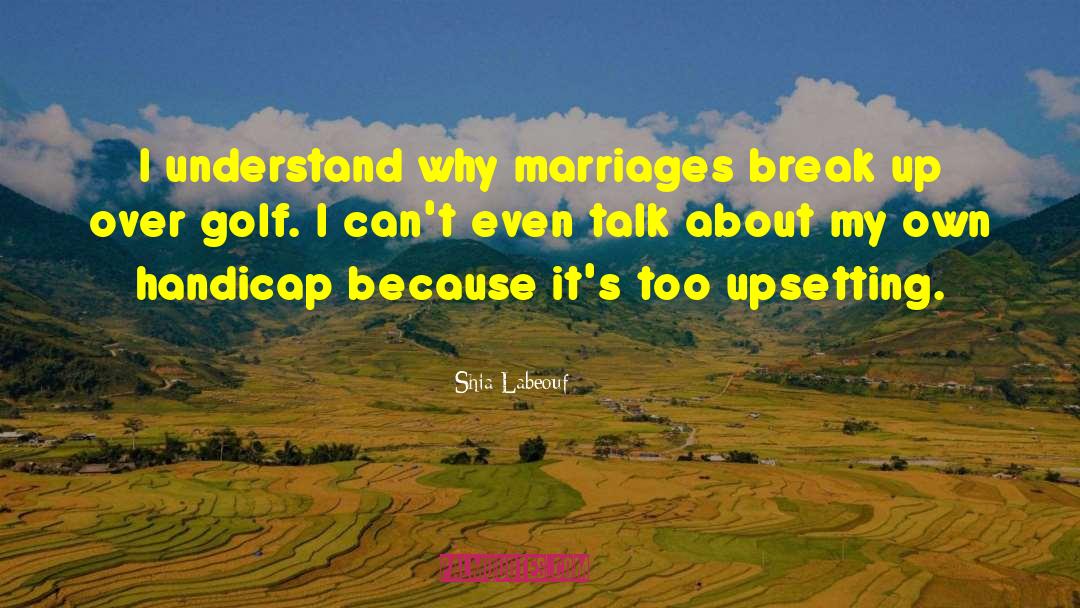 Shia Labeouf Quotes: I understand why marriages break