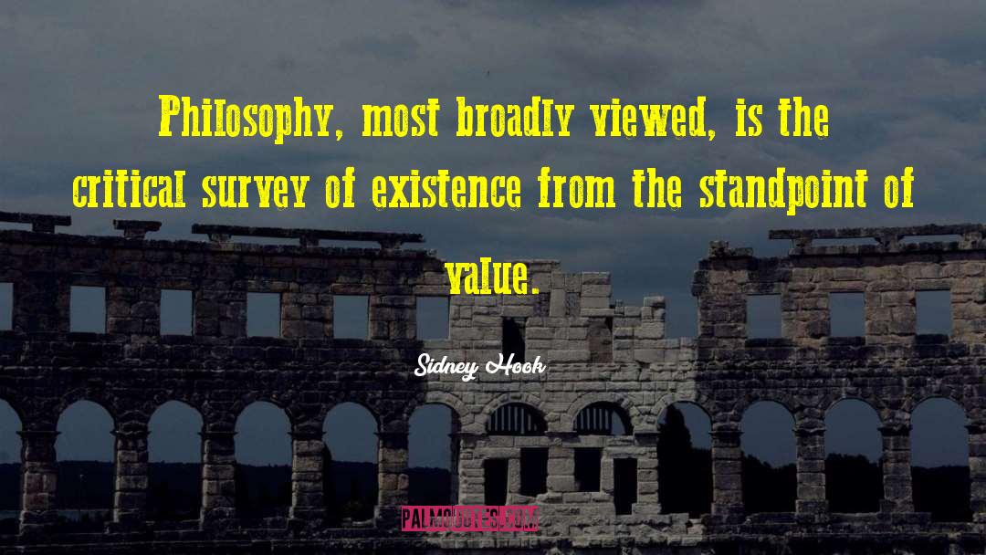 Sidney Hook Quotes: Philosophy, most broadly viewed, is