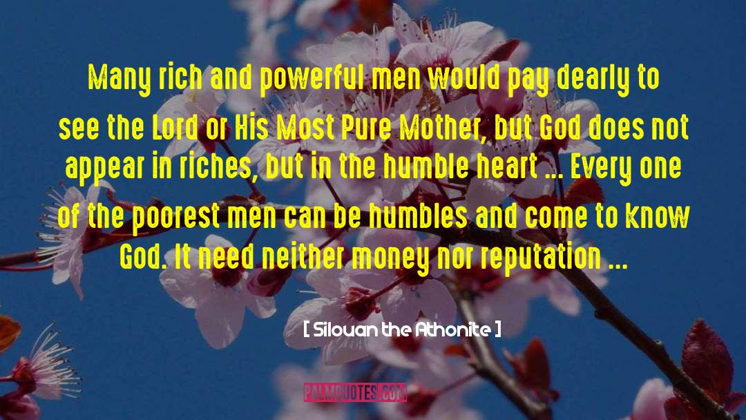 Silouan The Athonite Quotes: Many rich and powerful men