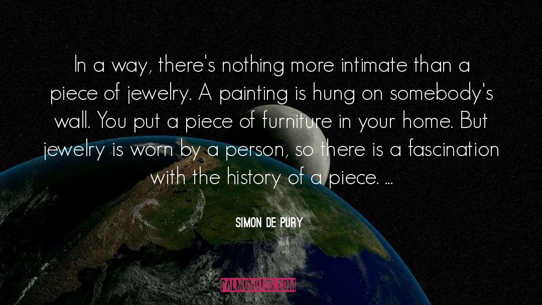 Simon De Pury Quotes: In a way, there's nothing