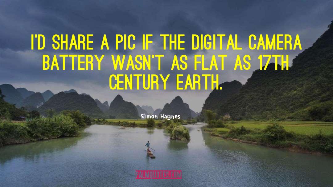 Simon Haynes Quotes: I'd share a pic if