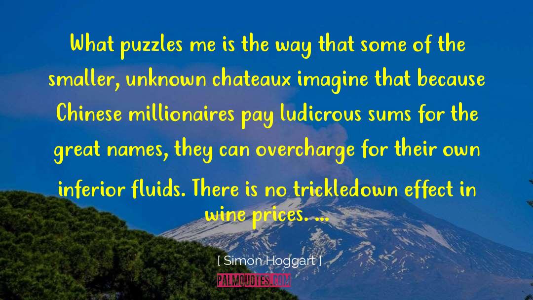 Simon Hoggart Quotes: What puzzles me is the