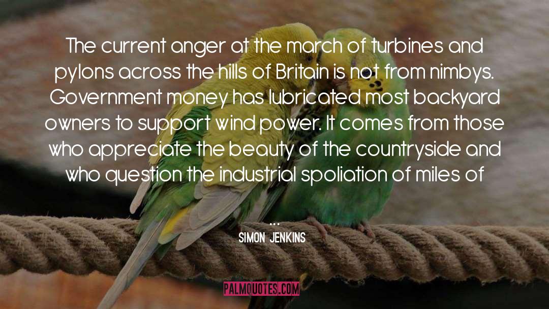 Simon Jenkins Quotes: The current anger at the